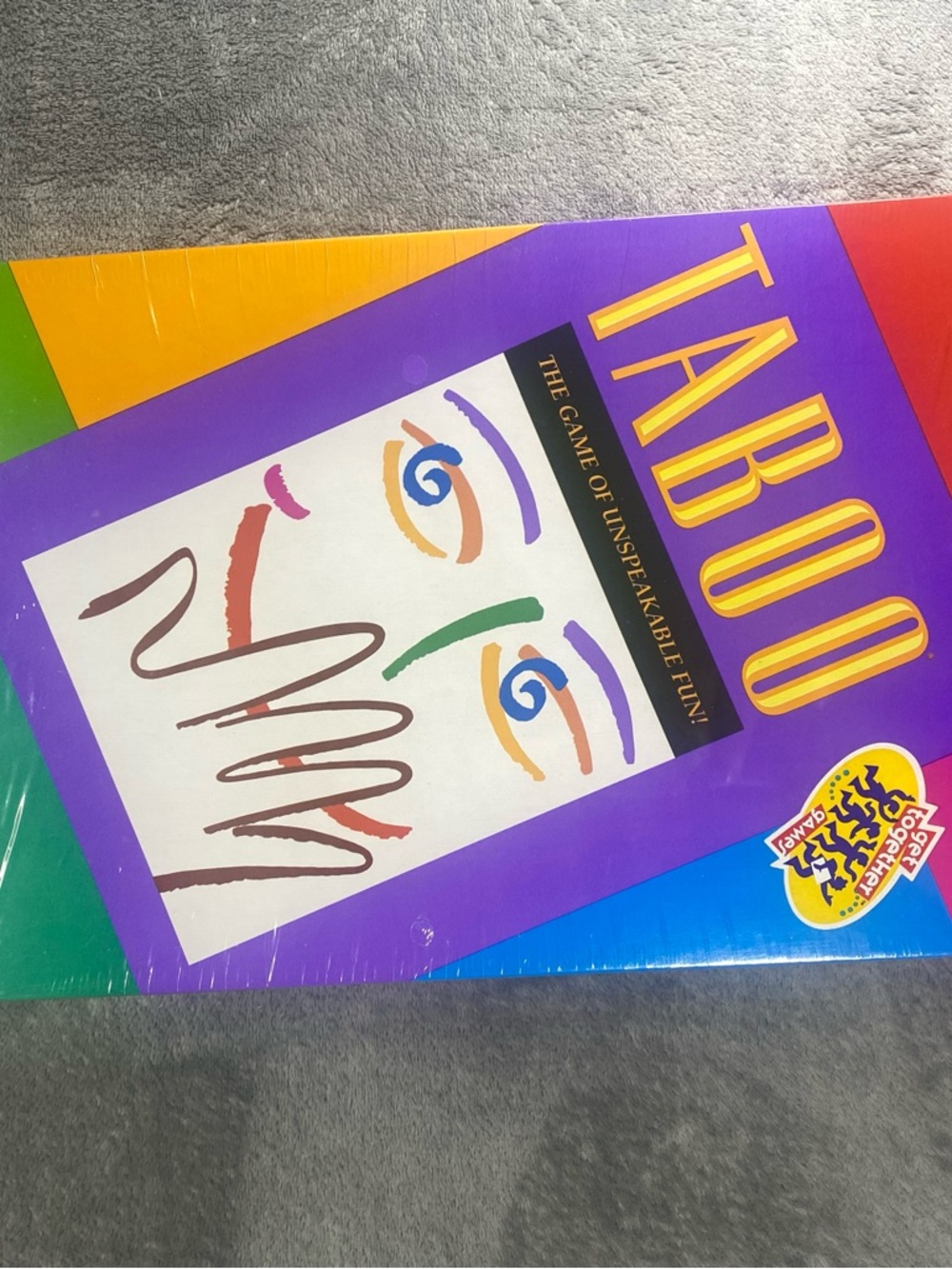 Vintage Taboo Board Game 1989 New Sealed Party Game - Picture 3 of 4